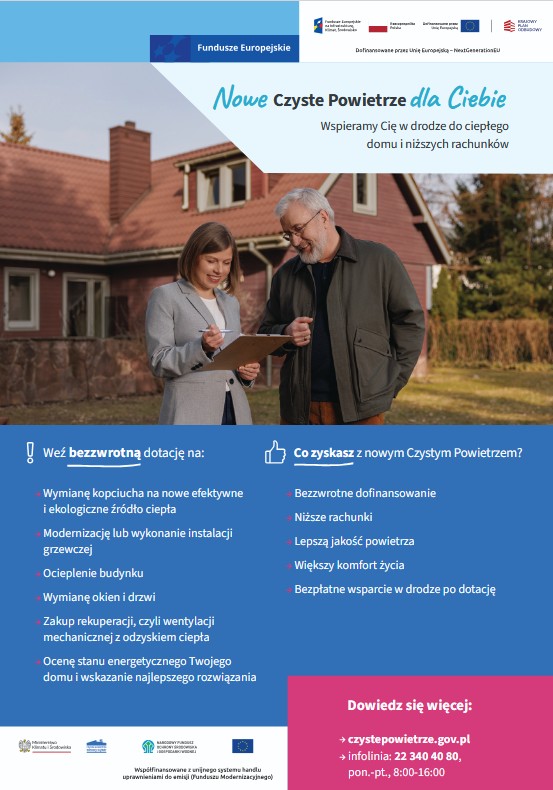 Kobieta i mężczyzna stojący przed domem - rozmawiający 