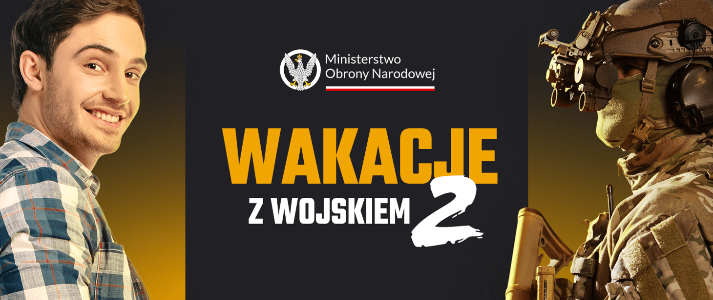 Chłopak i wojskowy na zdjęciu- z opisem 