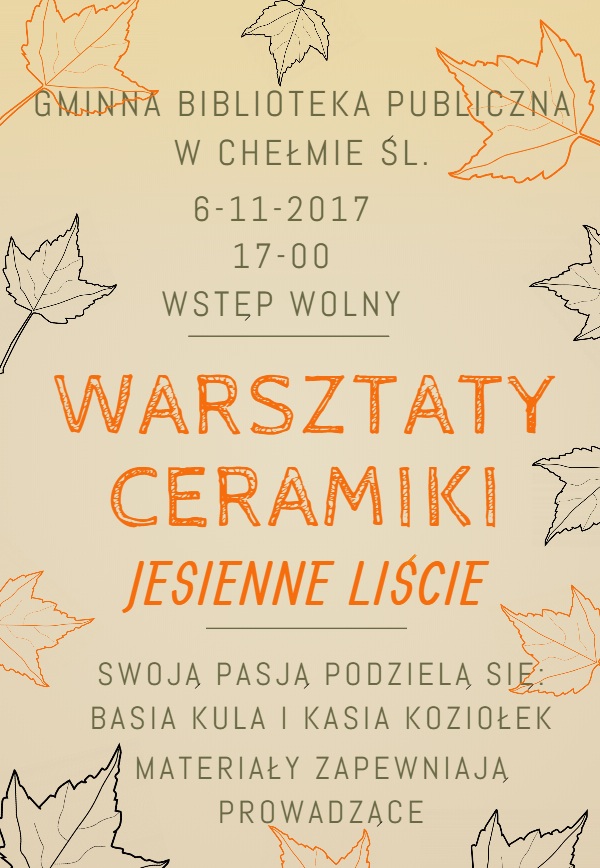 Fall Event Flyer Template