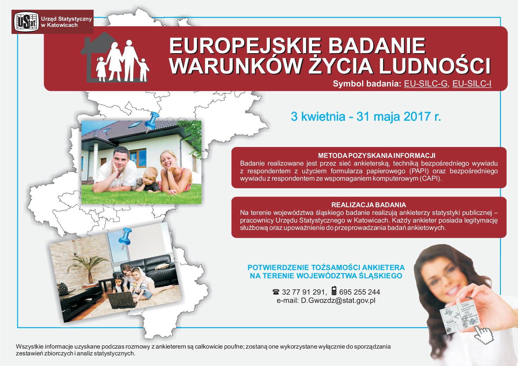 badanie EU-SILC-G EU-SILC-I ulotka