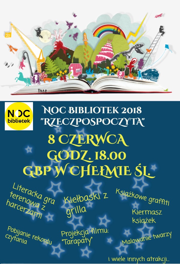 Noc Bibliotek 2018