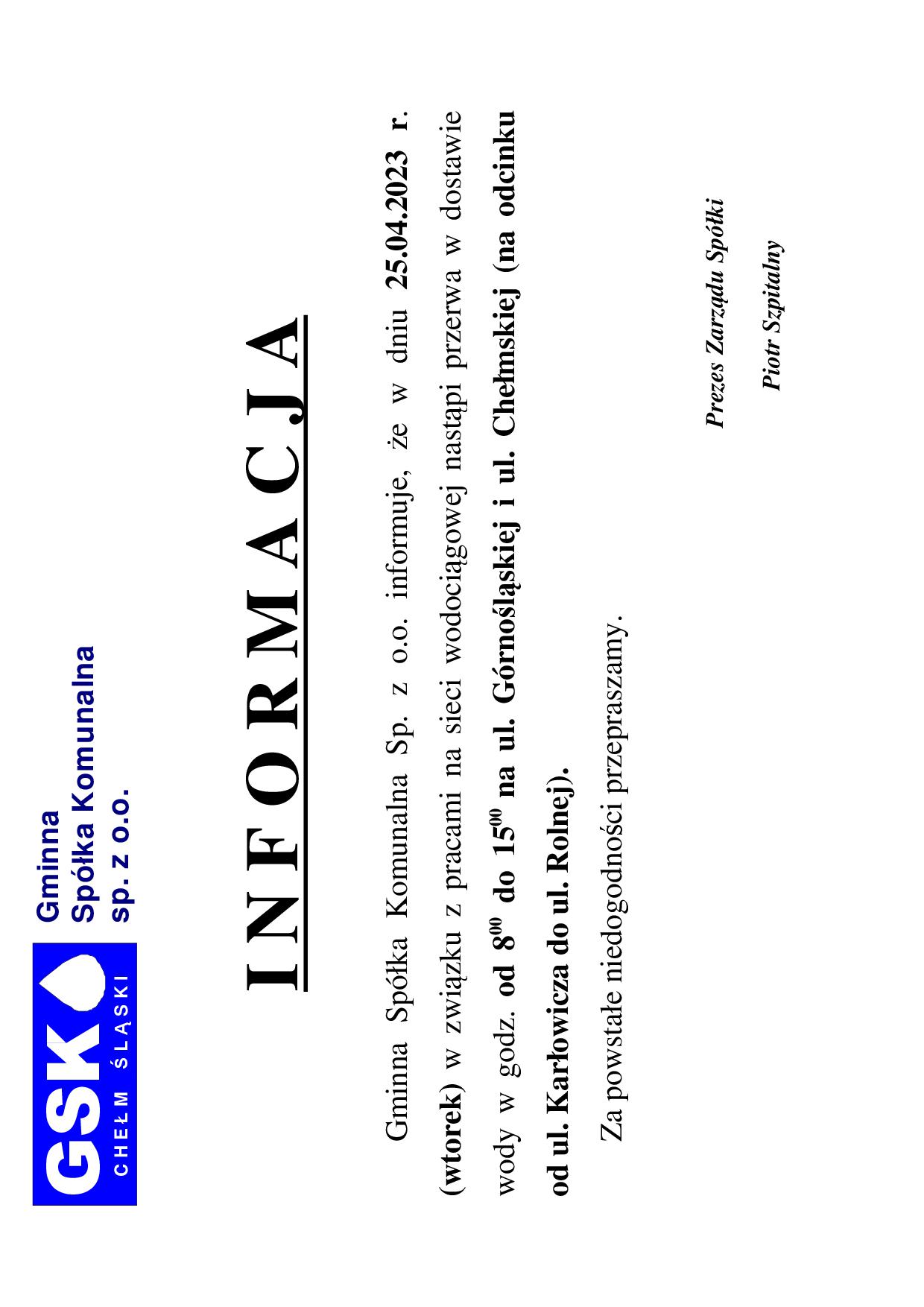 brak wody 25.04.2023