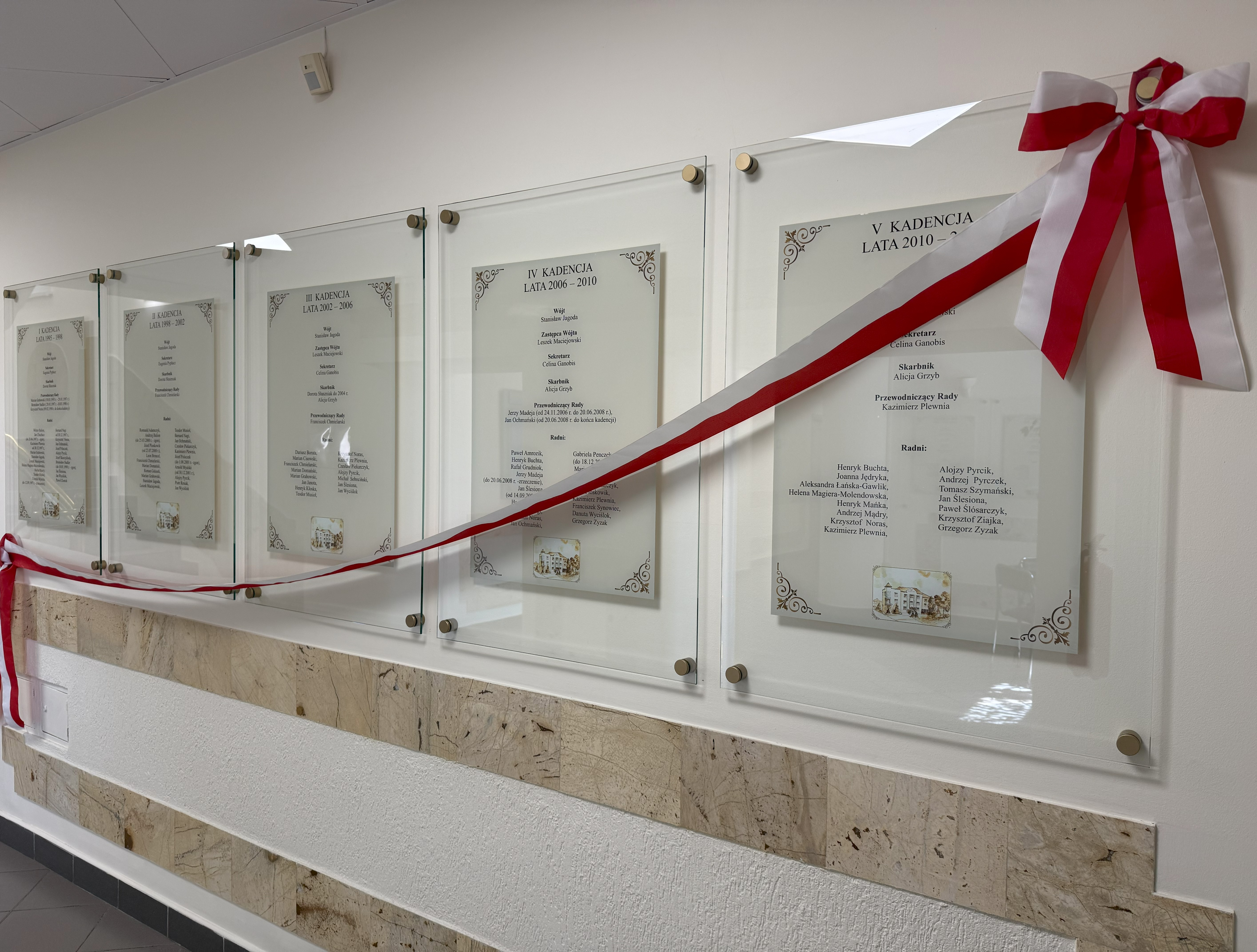 Tabla wiszące na ścianie