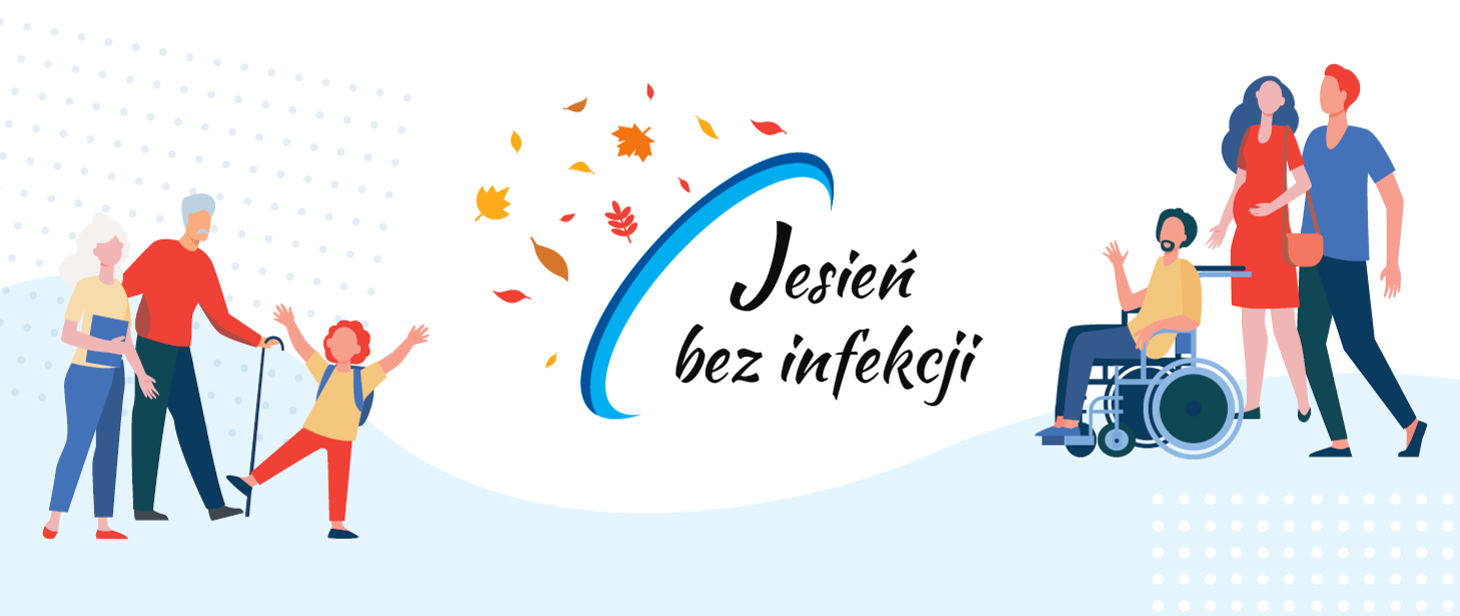 Plakat animacyjny promujacy akcję. Na zdjęciu osoby i napis 