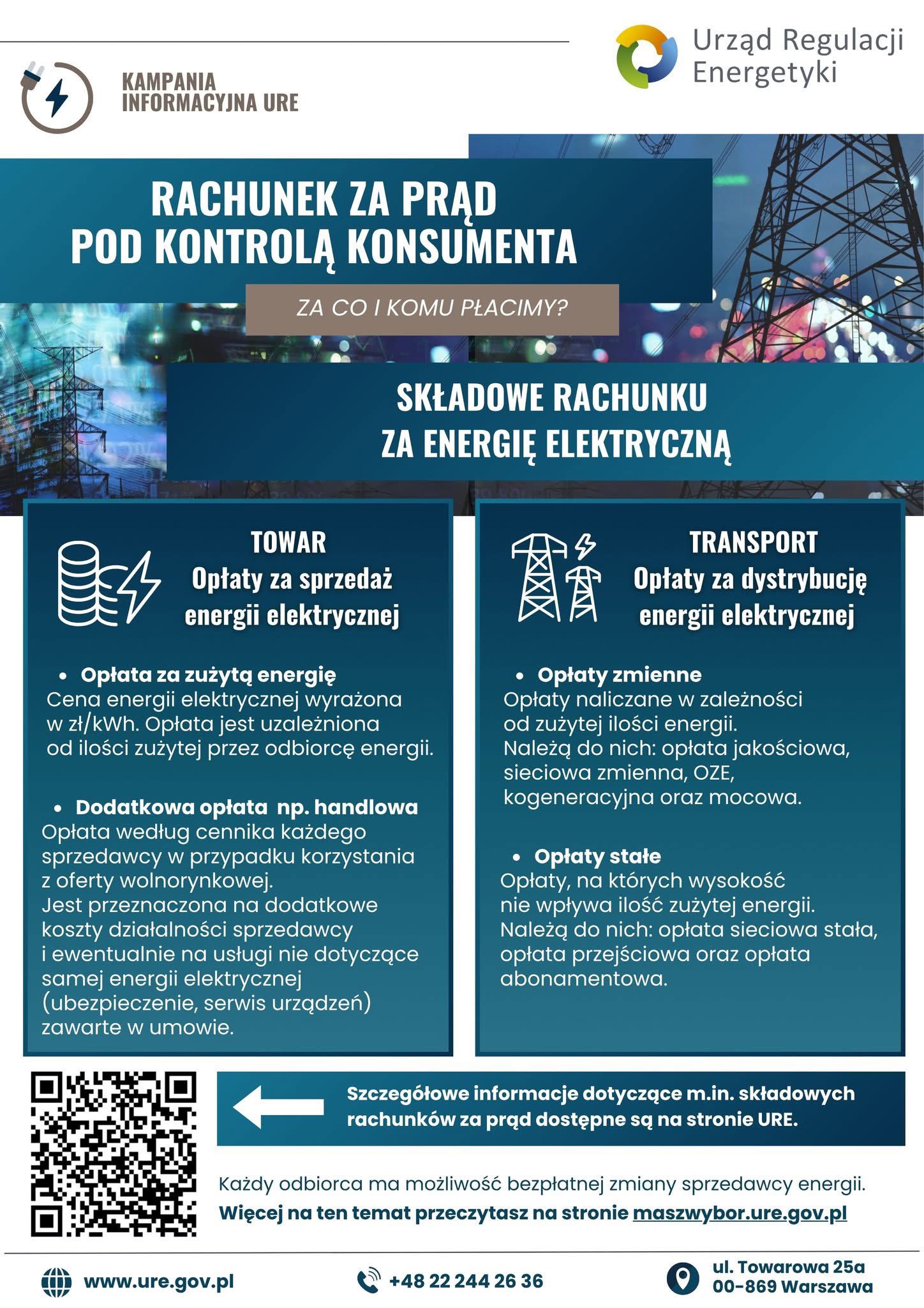 Opis w poście i broszurze do pobrania. Plakat informacyjny