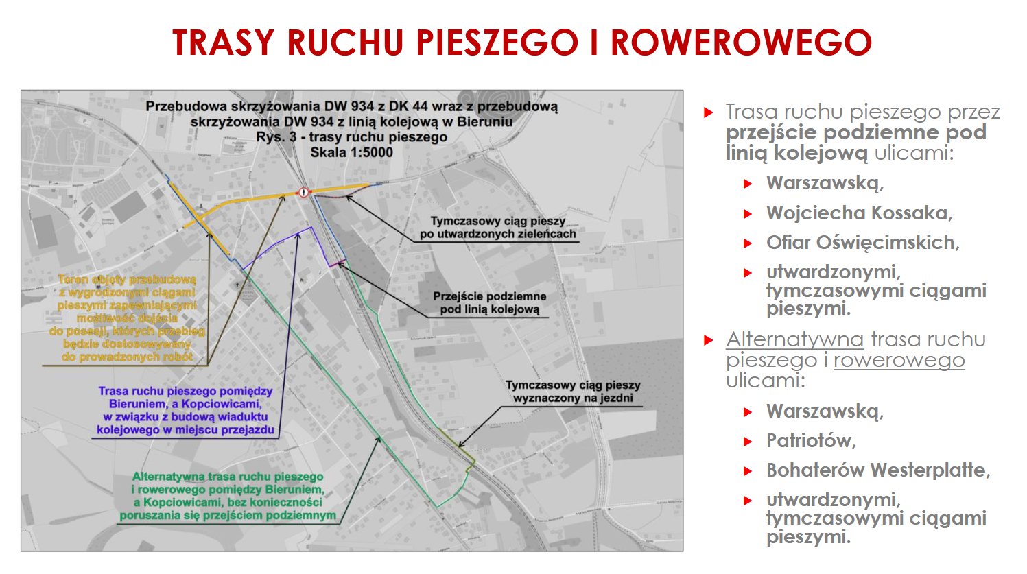 Ruch pieszo - rowerowy 