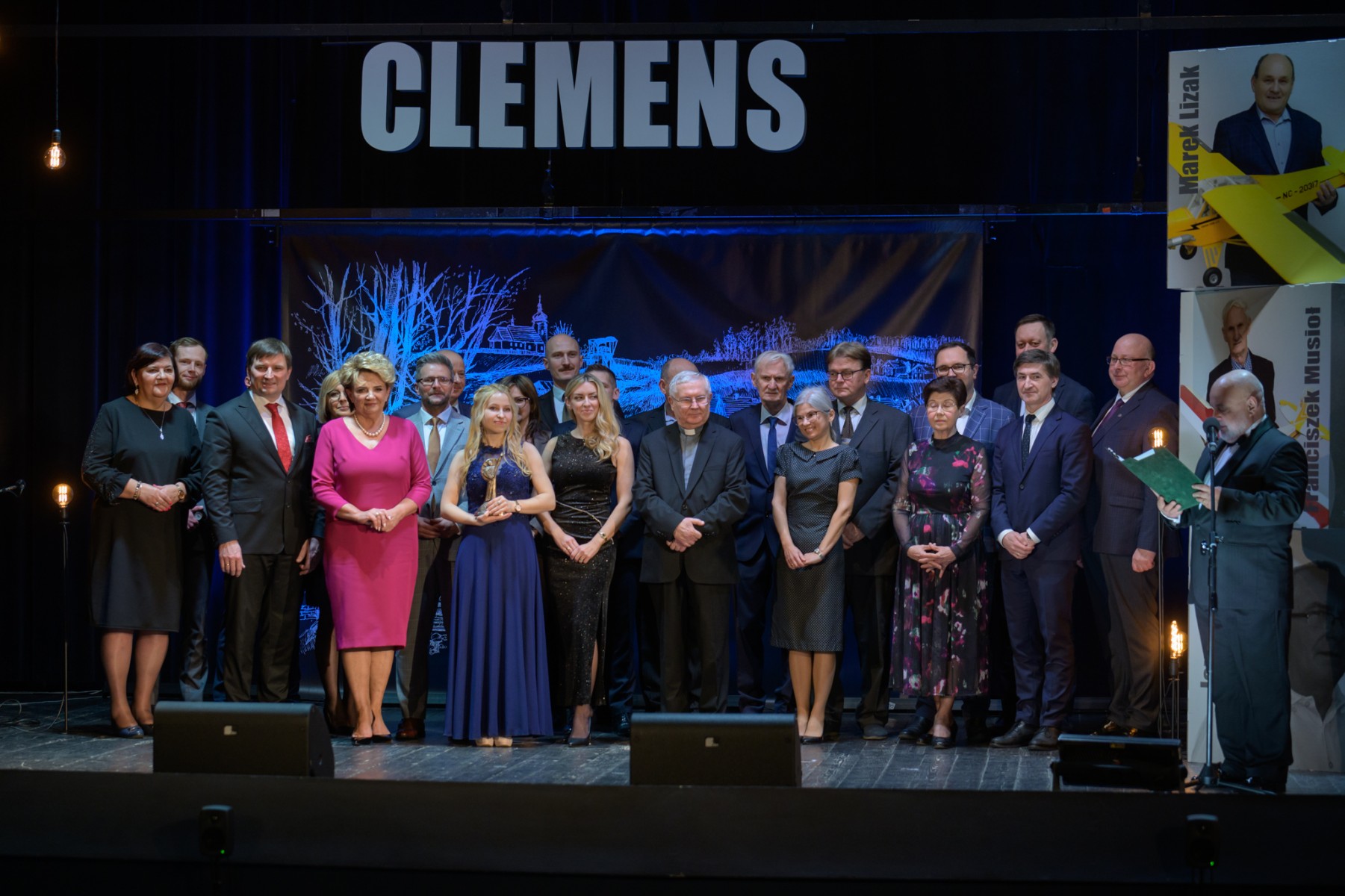 Clemens nagrodzeni na scenie 