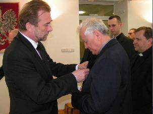 Zasłużony dla Gminy Chełm Śląski zasluzony